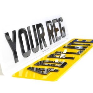 4D Number Plates 3mm