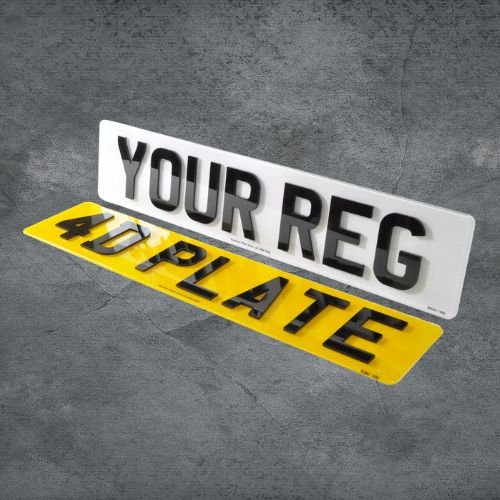 4D NUMBER PLATES